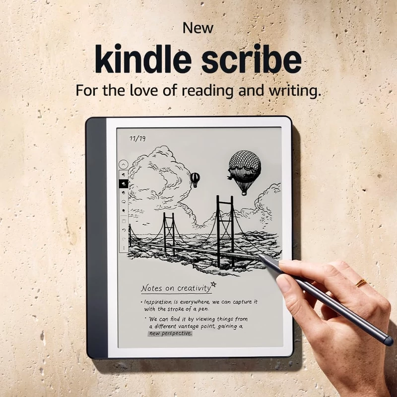 Amazon Kindle Scribe 2024 32GB (reklámmentes) Ebook olvasó - Volfrám Szürke (B0CZB73S5L)