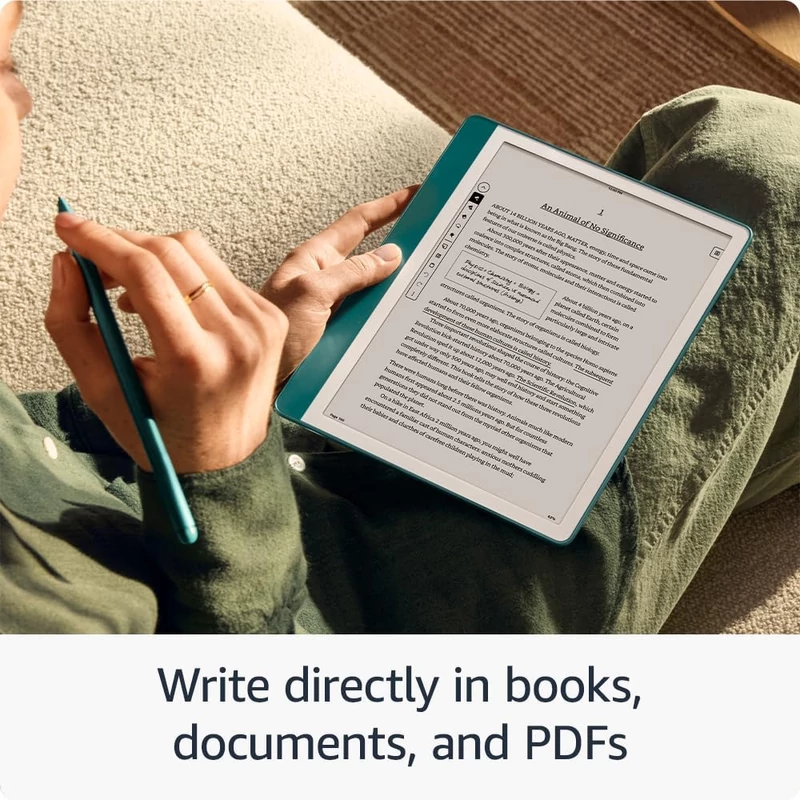 Amazon Kindle Scribe 2024 16GB (reklámmentes) Ebook olvasó - Volfrám Szürke (B0CZB5RHWX)