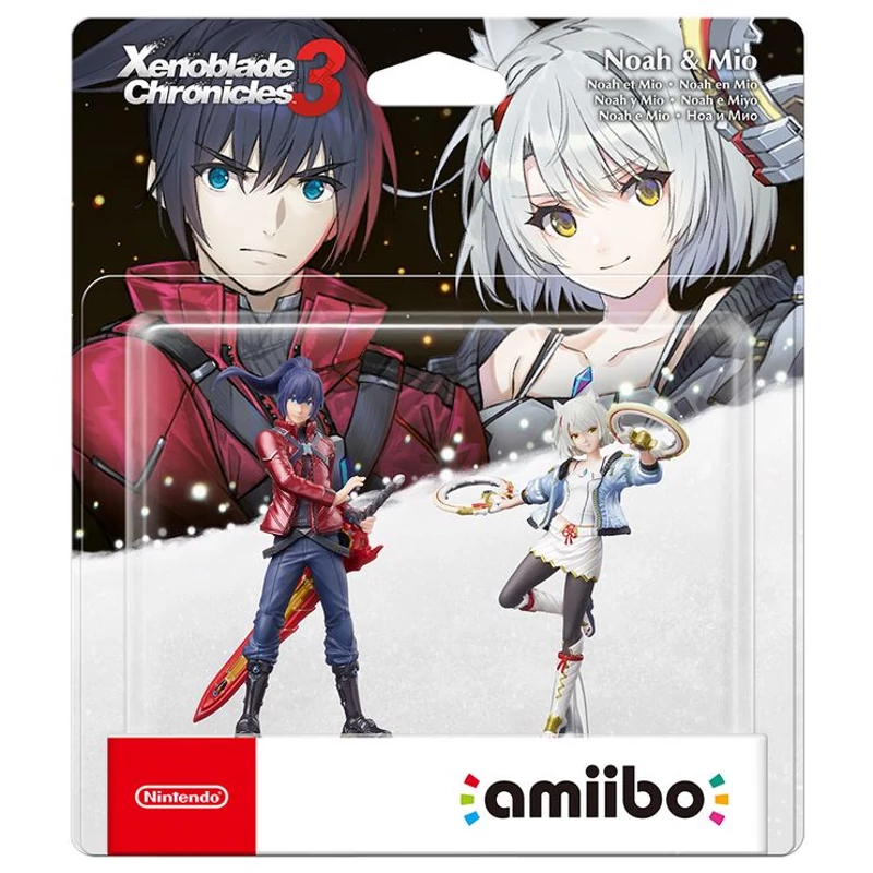 Amiibo Noah & Mio Pack kiegészítő figurák