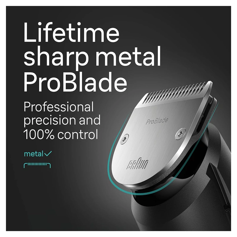 Braun BT9441/0 Series 9 professzionális szakállvágó - Fekete/Szürke