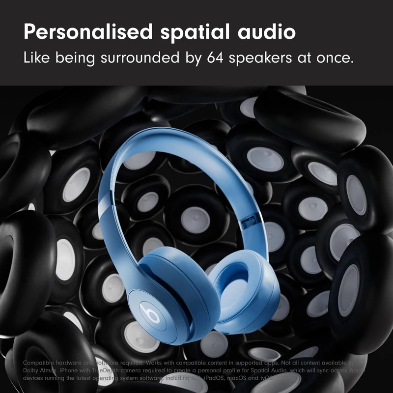 Beats Solo 4 vezeték nélküli fejhallgató - Palakék