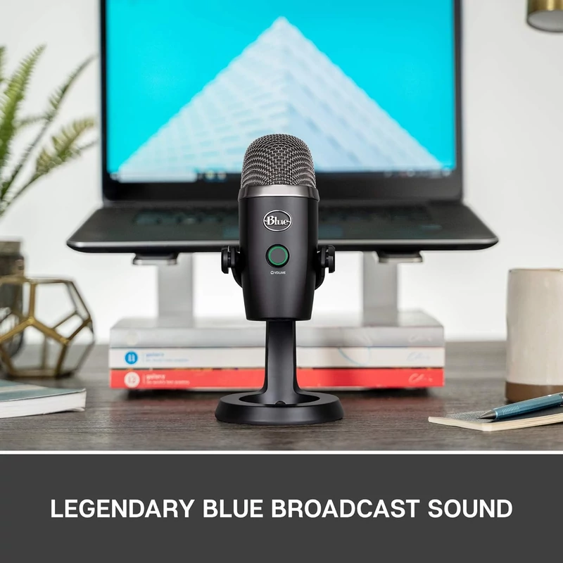 Blue Yeti Nano USB mikrofon - Fekete (988-000401)