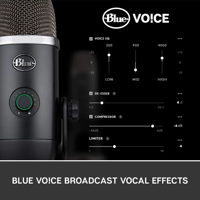 Blue Yeti X Pro Micro USB mikrofon - Fekete (988-000244)