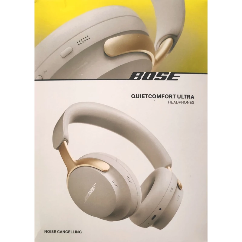 Bose QuietComfort Ultra aktív zajszűrős bluetooth fejhallgató (ÚJ, 2023) - Homokkő (880066-0300)