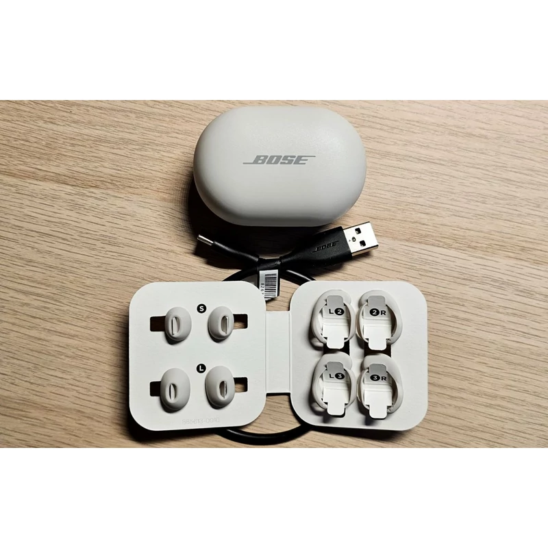 Bose QuietComfort Earbuds aktív zajszűrős fülhallgató - Fehér (888507-0200)