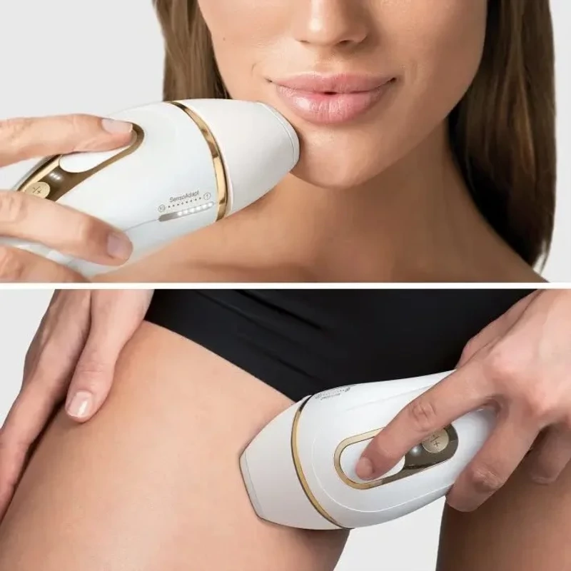Braun PL5243 Silk-expert Pro 5 IPL villanófényes szőrtelenítő - Fehér/Arany