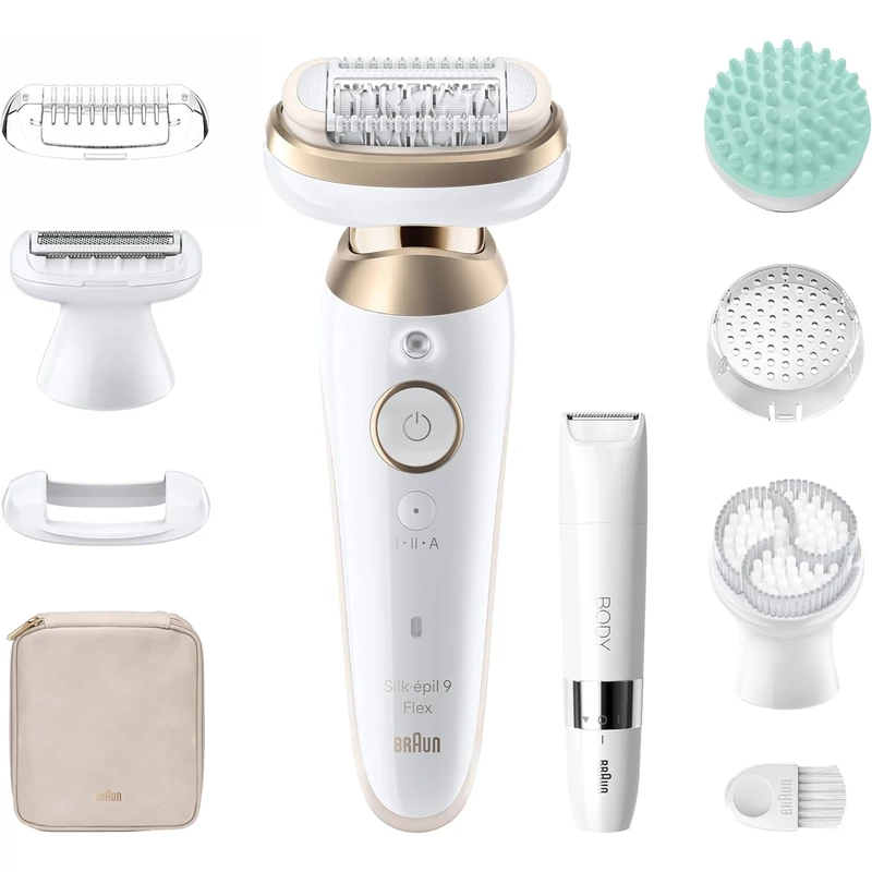 Braun Silk-épil 9 Flex 9-481 3D epilátor - Fehér/Arany (SES9481)