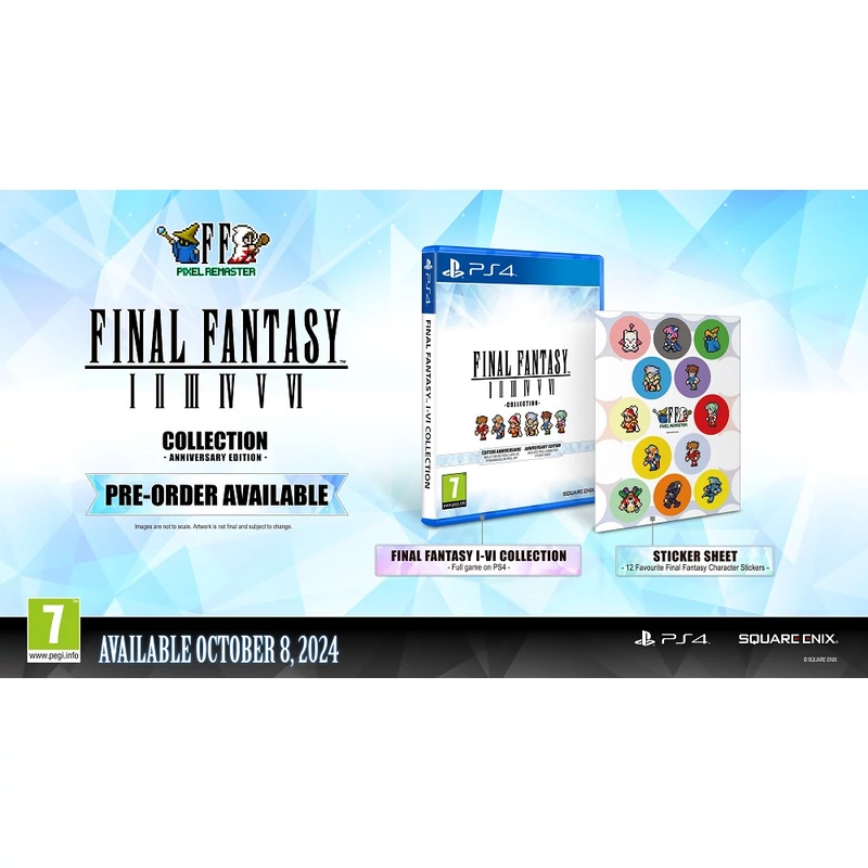 Final Fantasy I-VI - Collection - Anniversary Edition