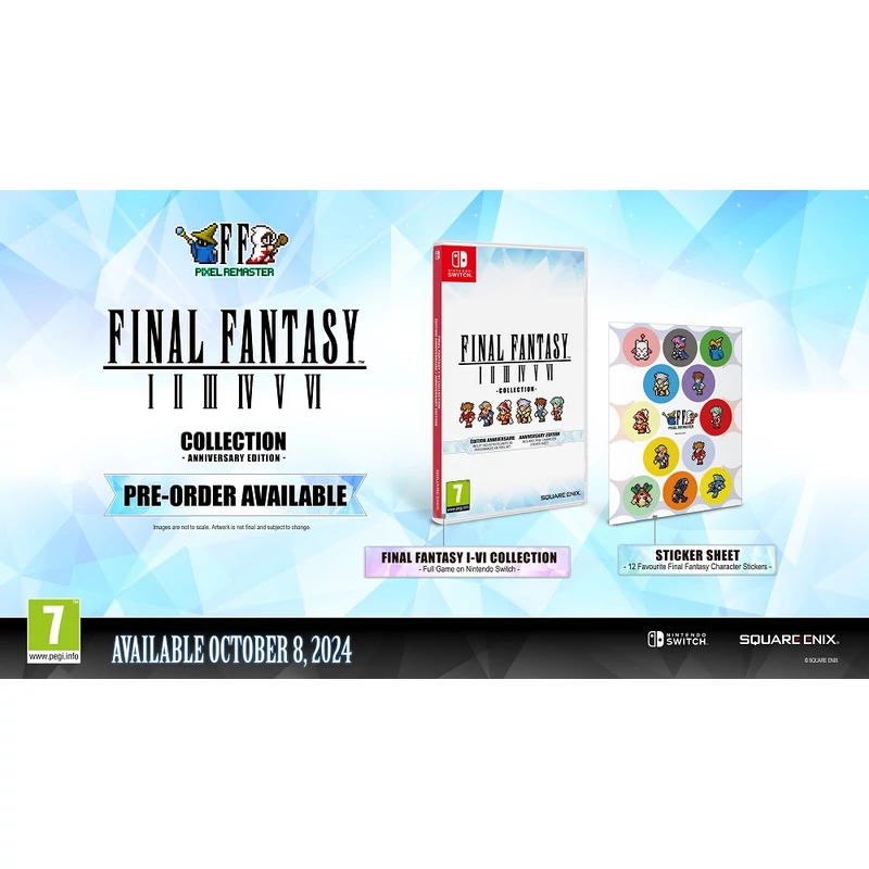 Final Fantasy I-VI - Collection - Anniversary Edition