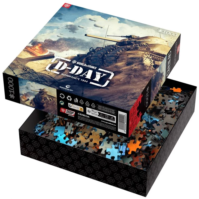 World of Tanks D-Day 1000 darabos Puzzle