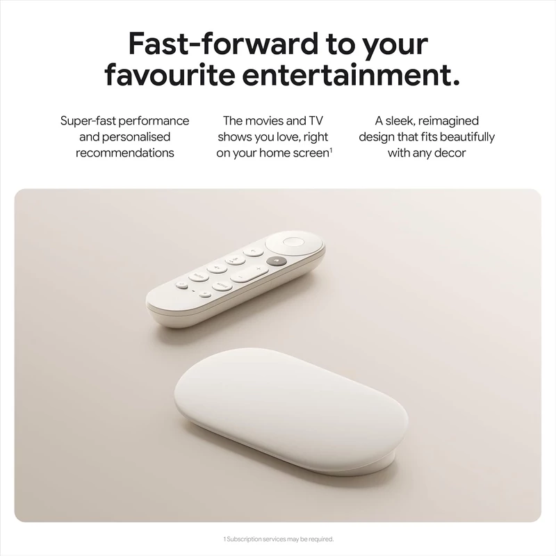 Google TV Streamer 4K - Porcelán (GA05662)