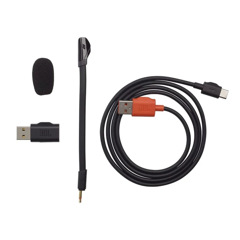 JBL Quantum 350 vezeték nélküli fejhallgató - Fekete (JBLQ350WLBLK)