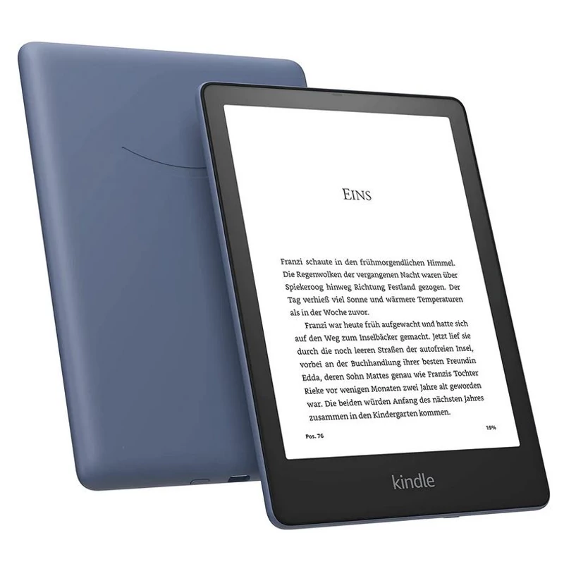 Amazon Kindle Paperwhite 2021 16GB (reklámmal) Ebook olvasó - Kék (KINDLE202116GBBL)