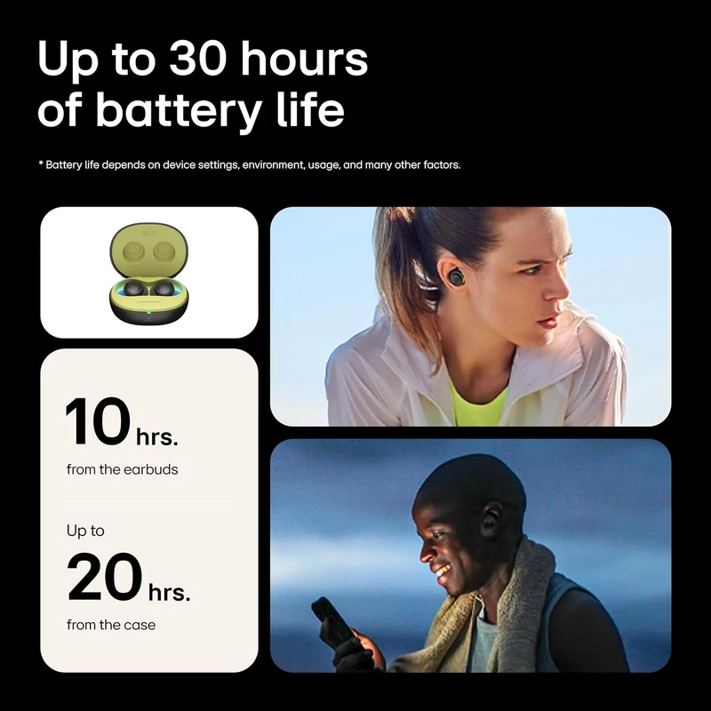 LG TONE Free Fit DTF7Q bluetooth sport fülhallgató - Fekete