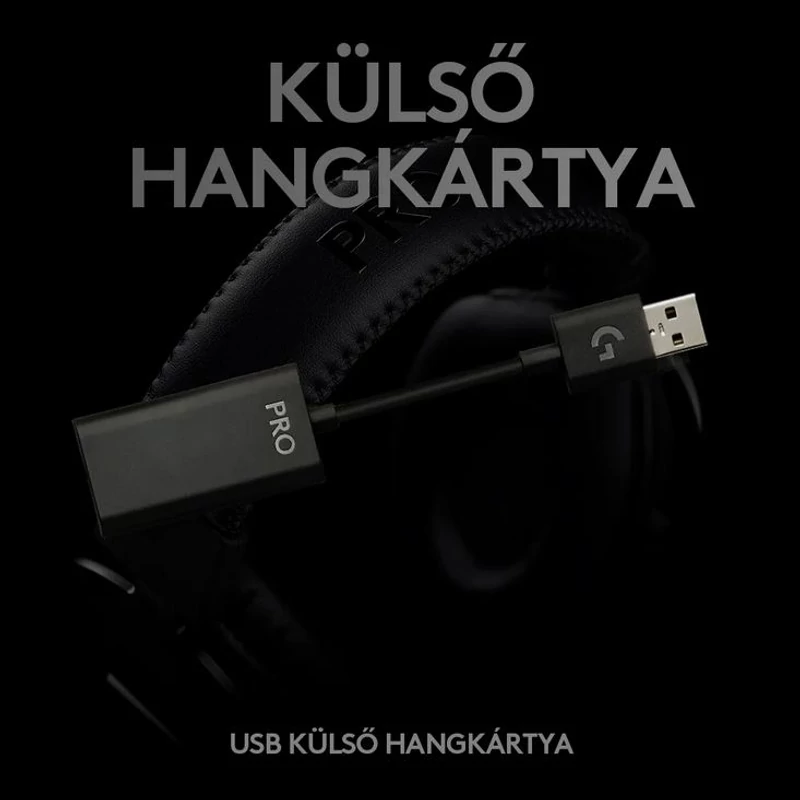 Logitech G Pro X SE (2. generációs) 7.1 gaming headset - Fekete (981-001470)