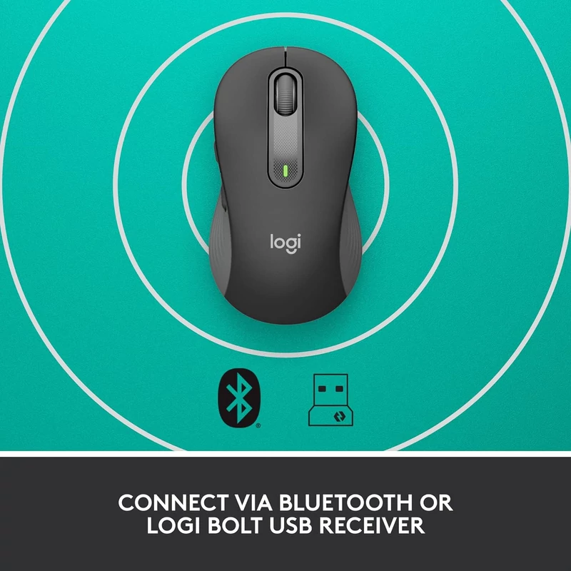Logitech M650 L nagy méretű jobbkezes vezeték nélküli egér (910-006236)