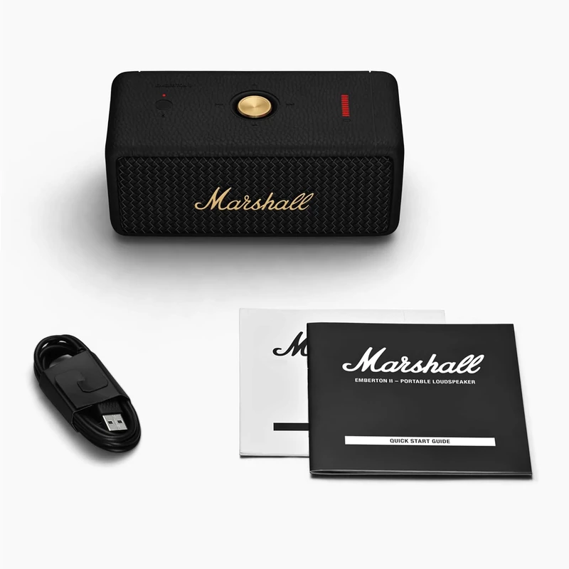 Marshall Emberton II Bluetooth Hangszóró - Fekete (1006234)