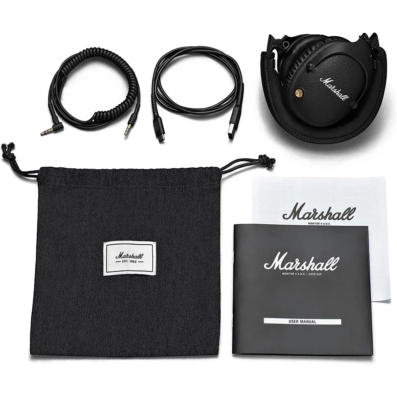 Marshall Monitor II ANC fejhallgató - Fekete