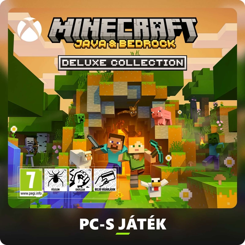 Minecraft Java Bedrock Deluxe Edition (PC)