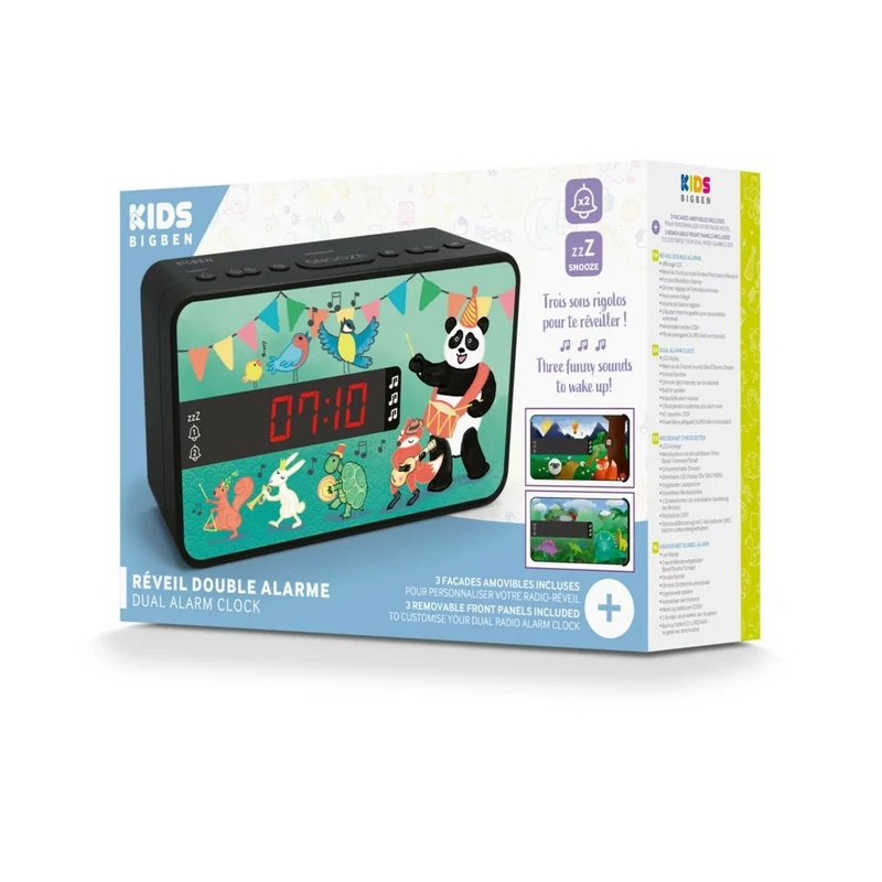 Nacon Kids Unicorn Dual Ébresztőóra cserélhető előlappal