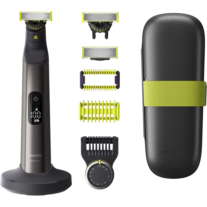 Philips QP6651 OneBlade Pro 360 hibrid borotva - Fekete