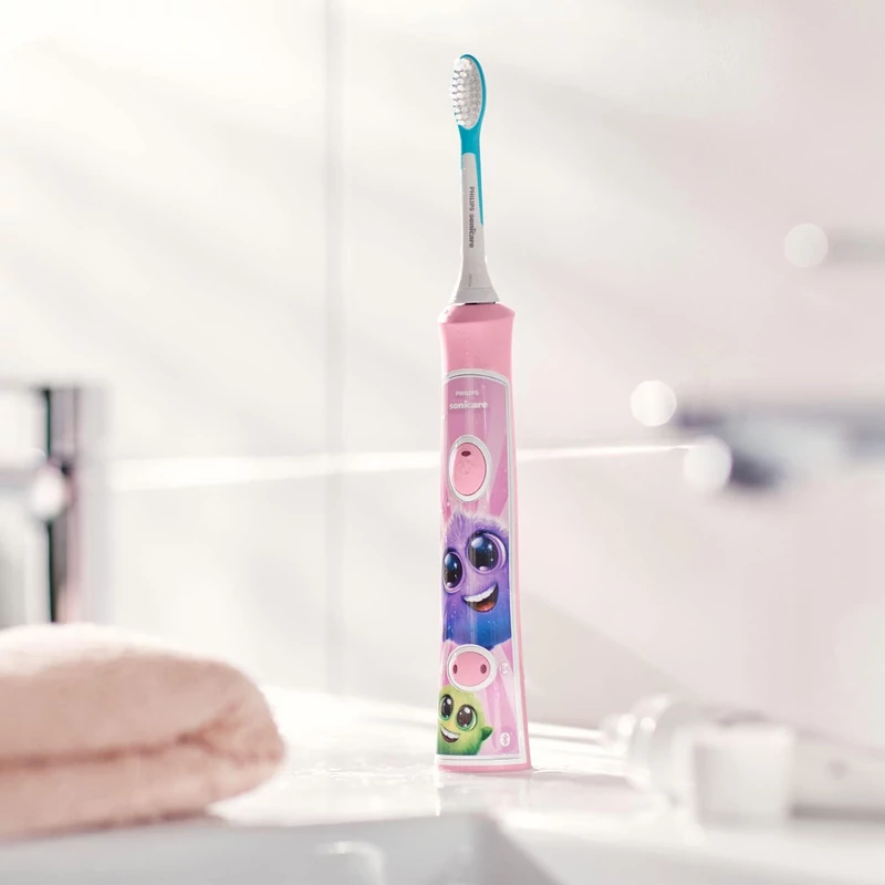 Philips HX6352/42 Sonicare For Kids Ages 3+ elektromos fogkefe - Rózsaszín