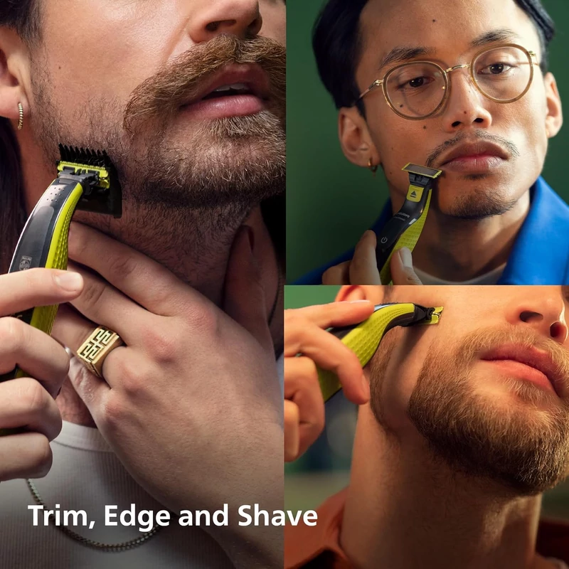Philips QP2824/30 OneBlade - Fekete/Zöld