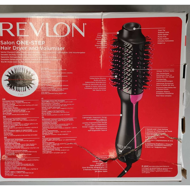 Revlon RVDR5222E sérült doboz