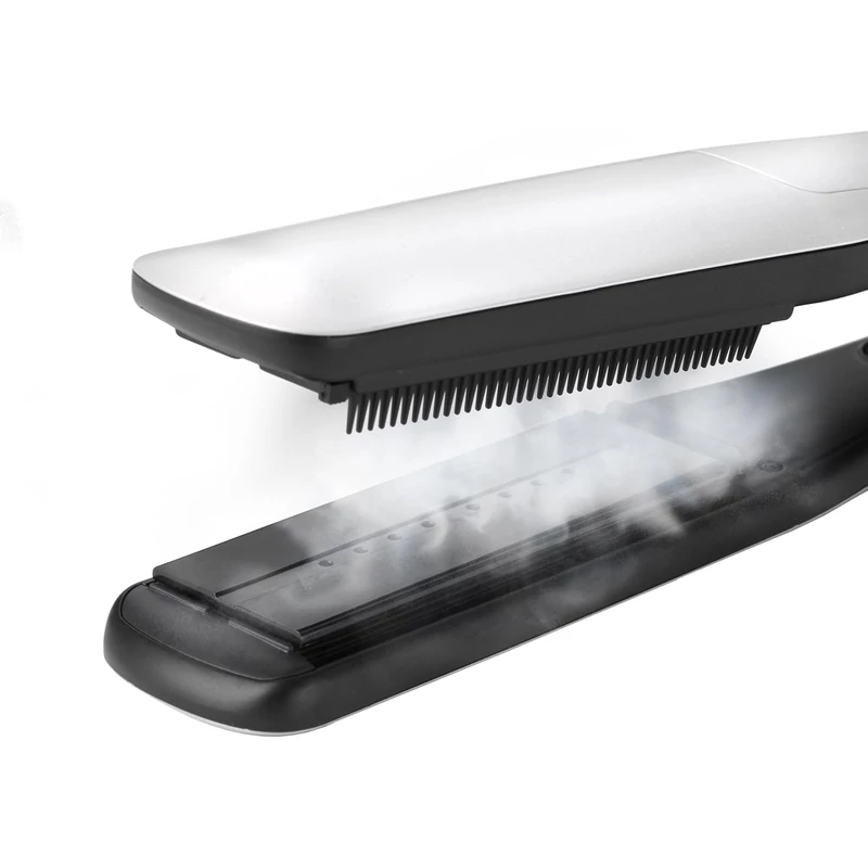 BaByliss ST595E gőzölős hajvasaló - Szürke/Fekete