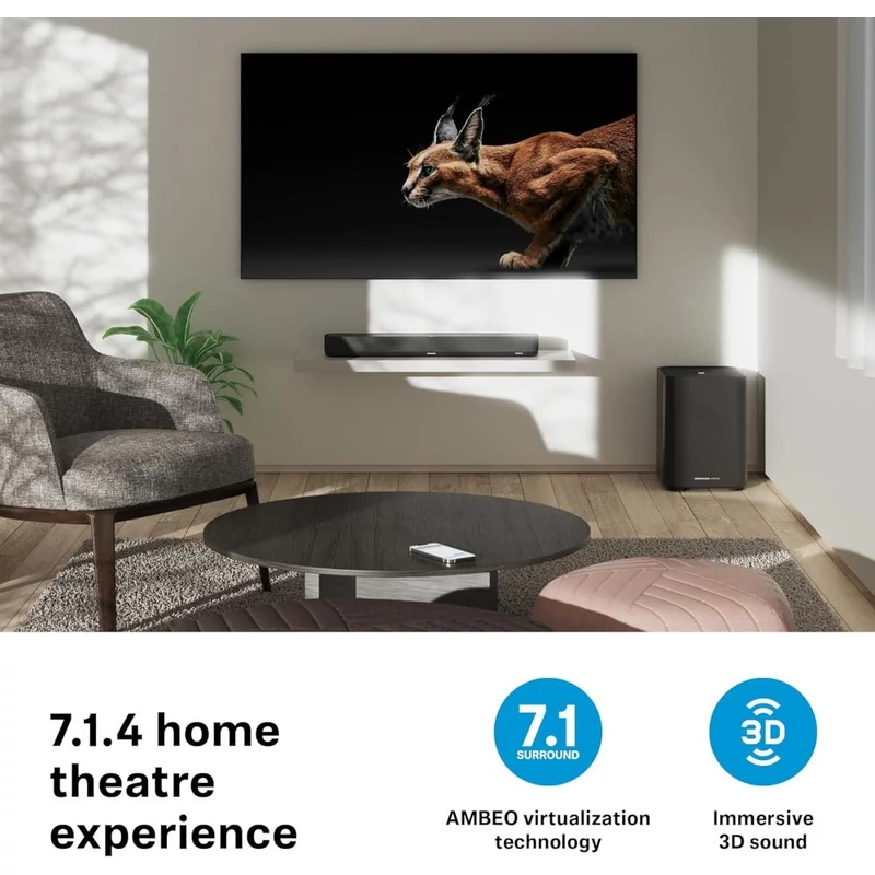 Sennheiser AMBEO Soundbar Mini - fekete