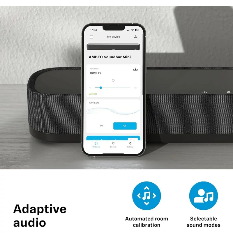 Sennheiser AMBEO Soundbar Mini - fekete