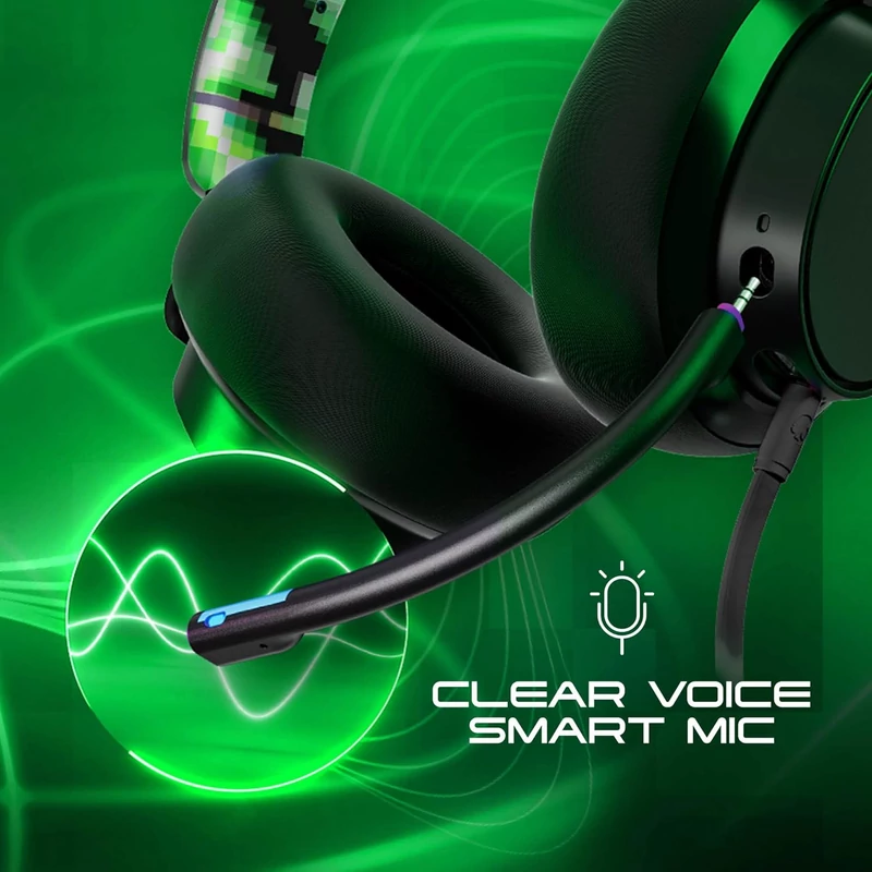 Skullcandy SLYR Pro gaming headset - Fekete/Zöld (S6SPY-Q763)