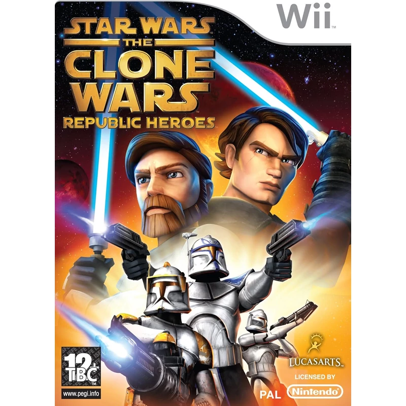 Star Wars The Clone Wars Republic Heroes (használt) (Wii)