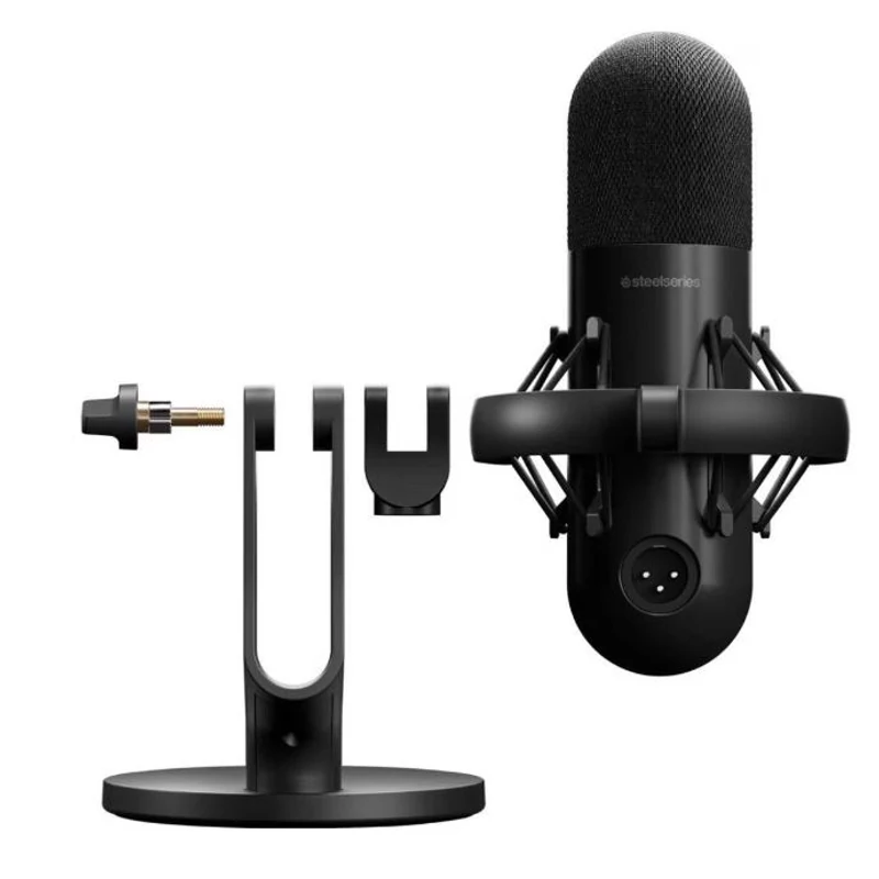 SteelSeries Alias Pro Kit XLR mikrofon + Stream Mixer - Fekete (61597)