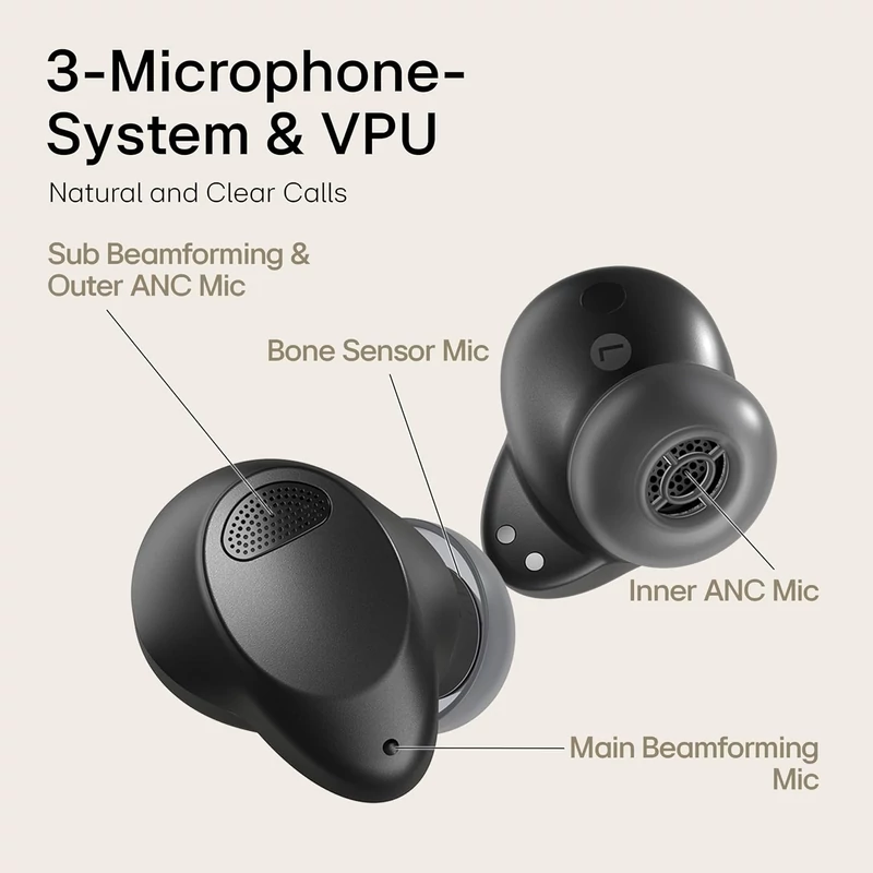 LG TONE Free T90S bluetooth fülhallgató - Fekete