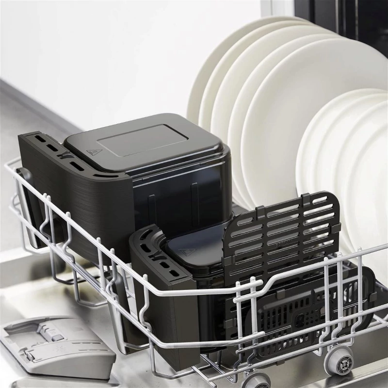 Tefal Easy Fry&Grill Forrólevegős sütő - Fekete (EY905B10)