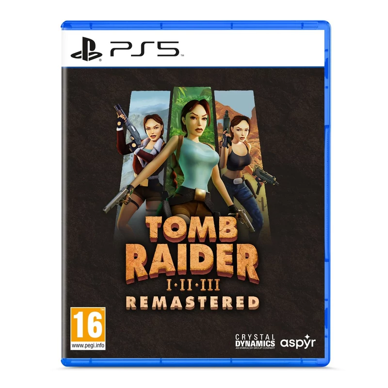 Tomb Raider I-III Remastered Starring Lara Croft (használt) (PS5)