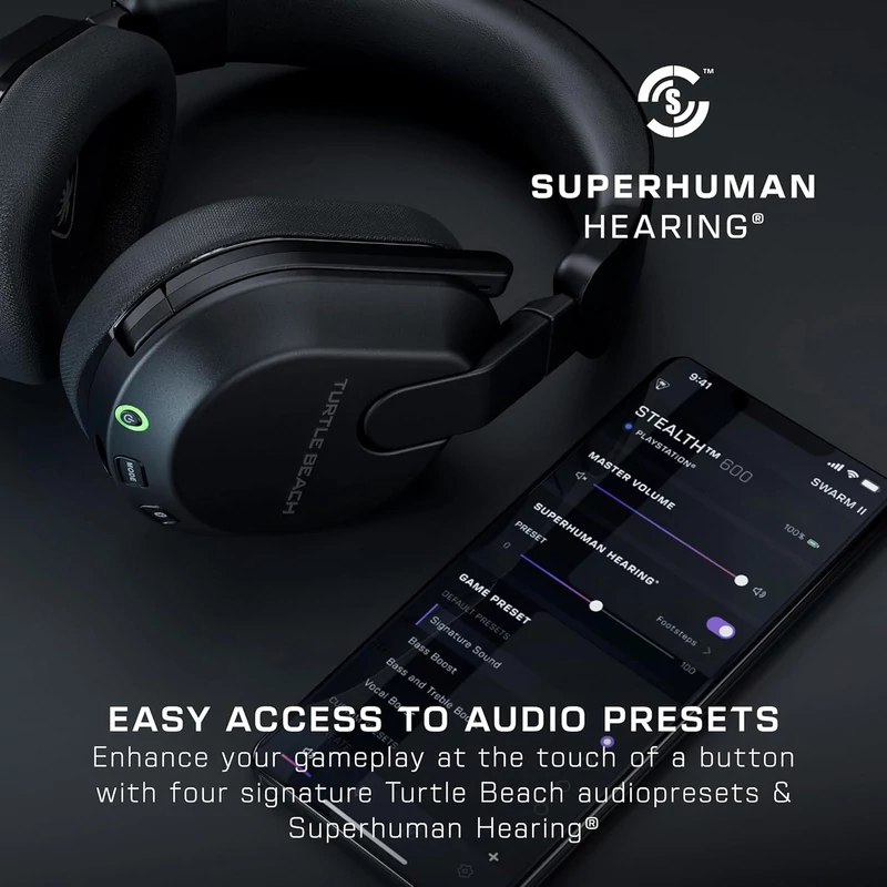 Turtle Beach Stealth 600X Gen 3 Wireless Gaming Headset XB/PC - Fekete (TBS-2102-05)