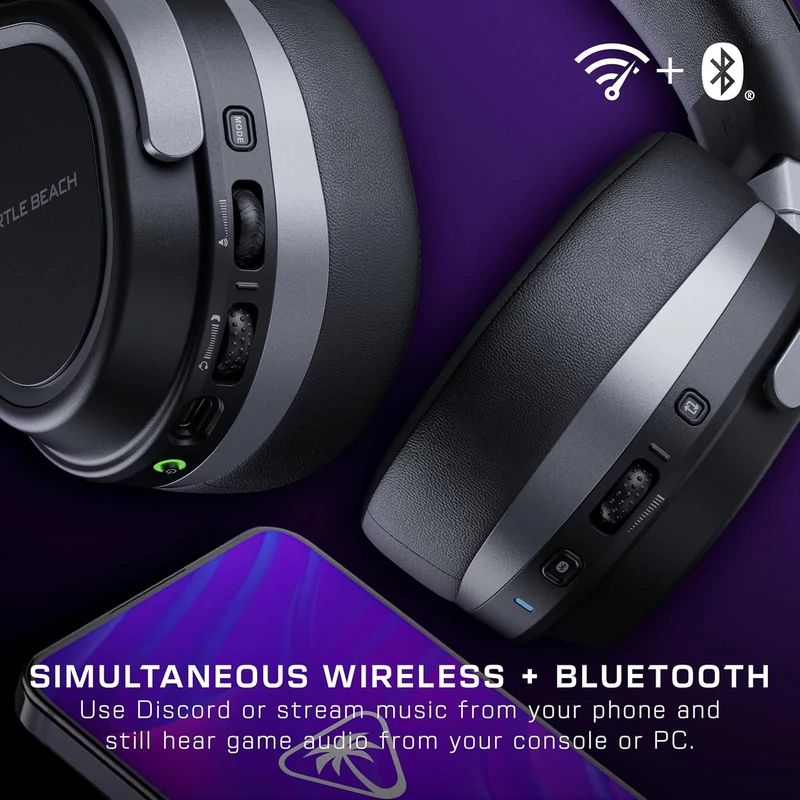 Turtle Beach Stealth 700P Gen 3 Wireless Gaming Headset PS/PC - Fekete (TBS-3101-05)