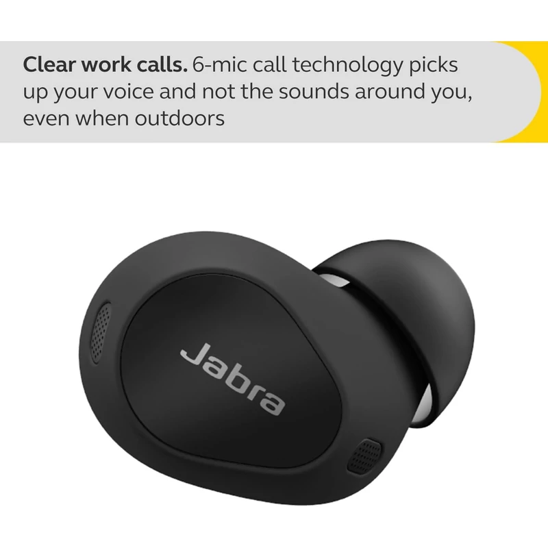 Jabra Elite 10 Bluetooth fülhallgató - Fekete