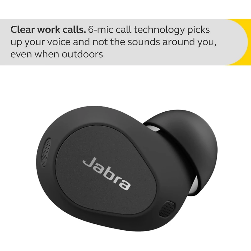 Jabra Elite 10 Bluetooth fülhallgató - Matt Fekete (100-99280703-98)