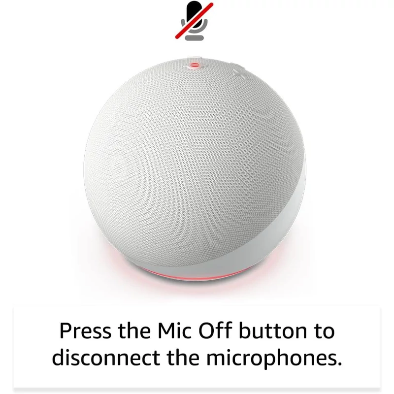 Amazon Echo Dot 5 Okoshangszóró - Fehér (B09B8X9RGM)