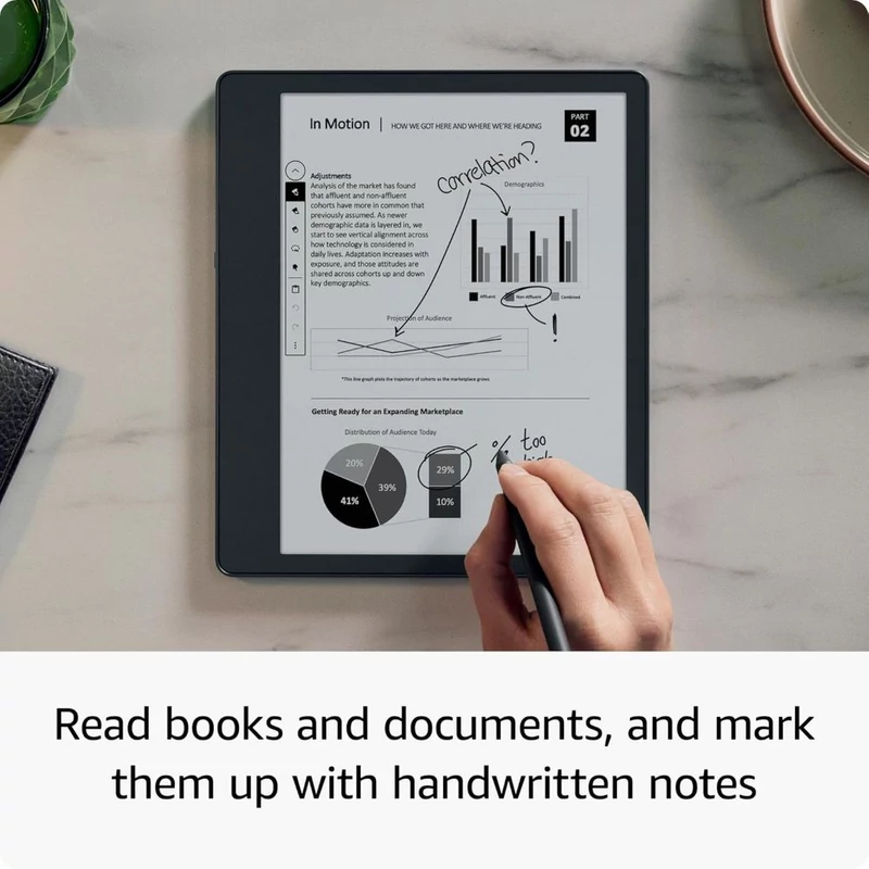 Amazon Kindle 2022 Scribe 16GB (reklámmentes) Ebook olvasó - Volfrám Szürke (B09BS5XWNS)