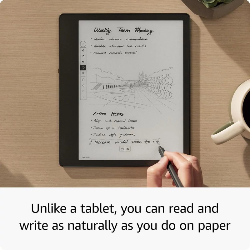 Amazon Kindle 2022 Scribe 16GB (reklámmentes) Ebook olvasó - Volfrám Szürke (B09BS5XWNS)
