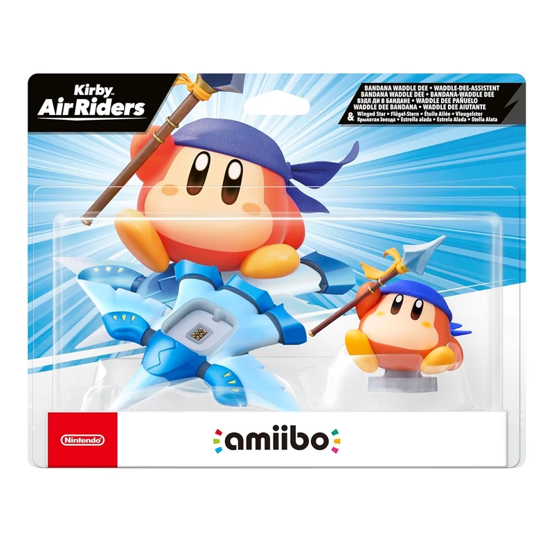 Amiibo Bandana Waddle Dee & Winged Star (Kirby Air Riders)
