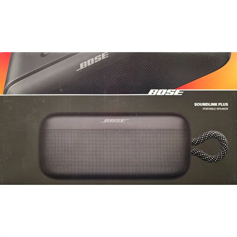 BOSE SoundLink Plus Bluetooth hordozható hangszóró - Fekete (894040-0100)