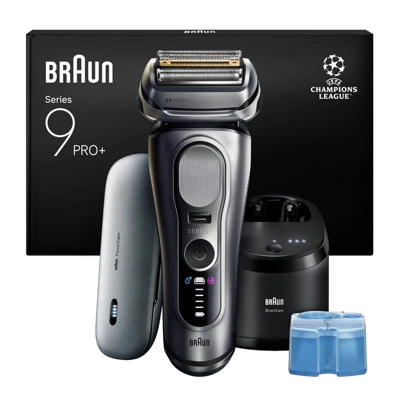 Braun 9677cc Series 9 Pro+ borotva - Ezüst (Matt)