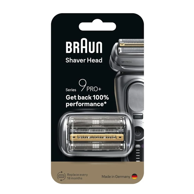 Braun 96M Combipack borotvafej, Series 9 borotvákhoz- Ezüst