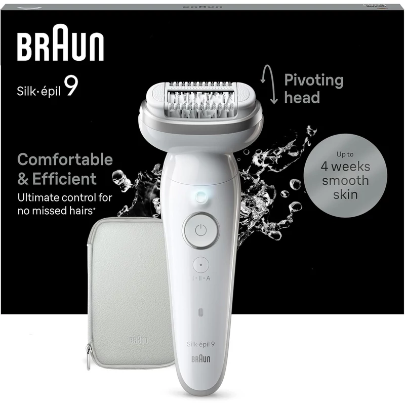 Braun Silk-épil 9 9-011 Epilátor - Fehér/Ezüst (SES9011)