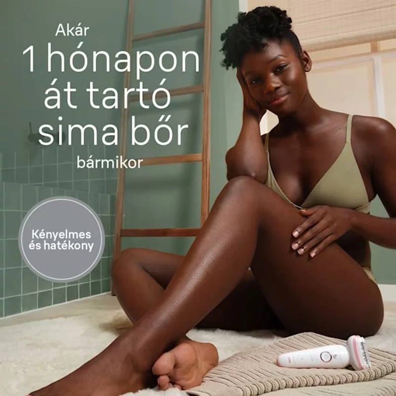Braun Silk-épil 9 9-030 Epilátor - Fehér/Rózsaszín (SES9030)